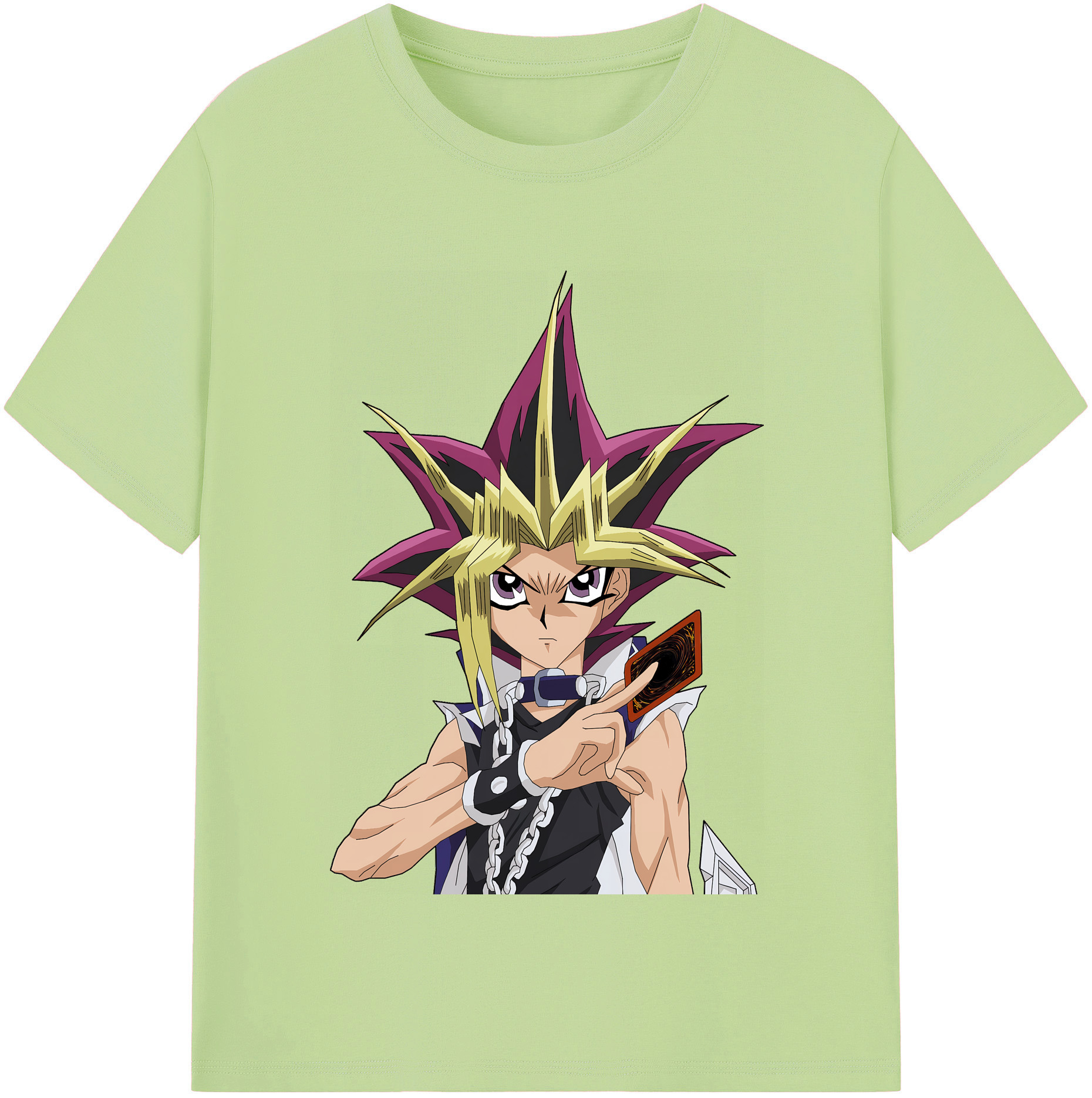 （画像用） 遊☆戯☆王 Yu-Gi-Oh! 綿100％半袖Tシャツ（フロントプリント）